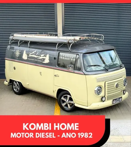 Volkswagen Kombi Standard/ Luxo/ Serie Prata 1982