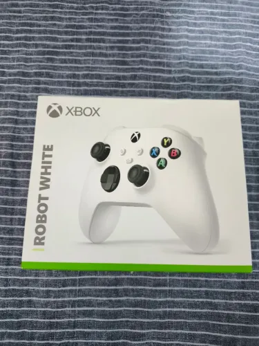 Controle Xbox Séries X/S Robot White - Original (Novo Lacrado)