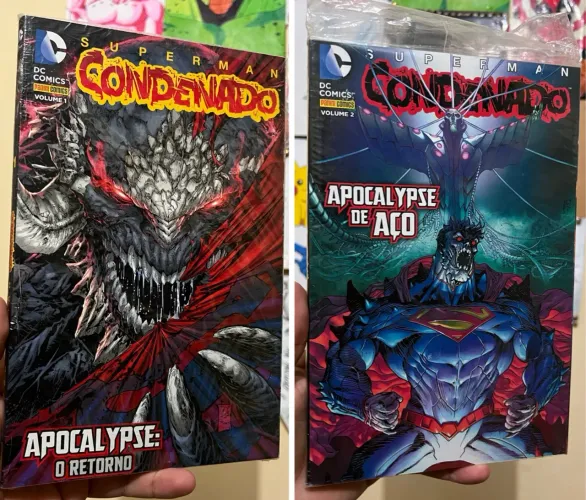 Superman Condenado Volumes 1 e 2 completo 