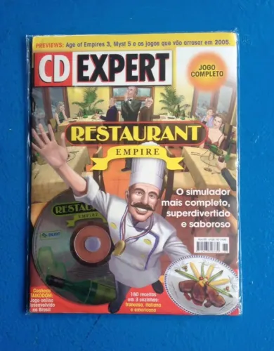 Cd De Jogos Expert Restaurant Empire Ano 08 Numero 68 l14