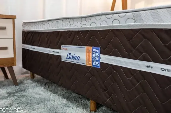 Conjugado boxe solteiro de molas livina18239 - ENTREGA HOJE !!!