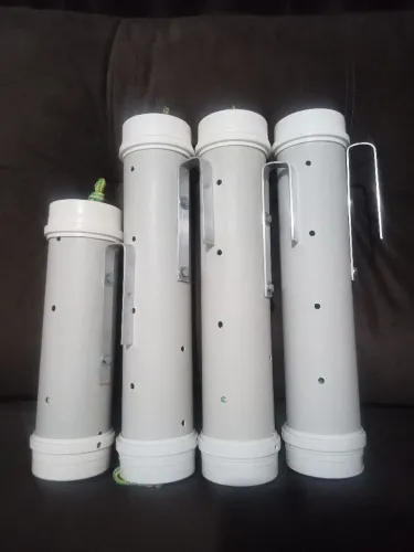 Ceva para peixes em PVC