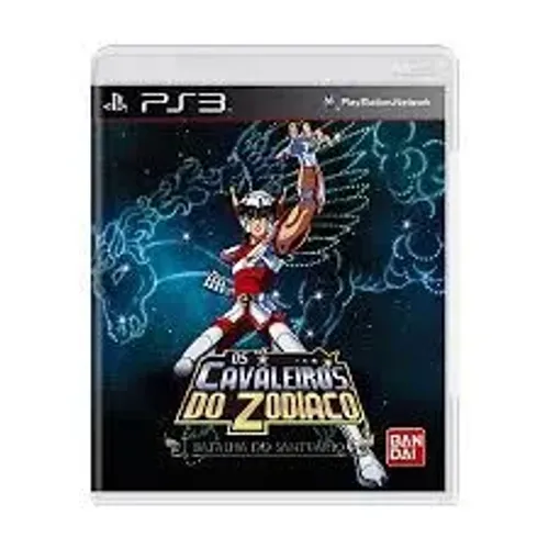Jogo de ps3 os cavaleiros do zodíaco batalha do santuário
