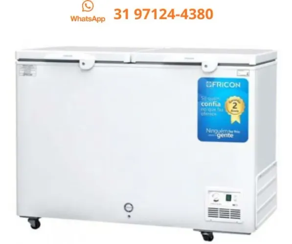 Freezer Horizontal 411 Litros Fricon Tampa Cega