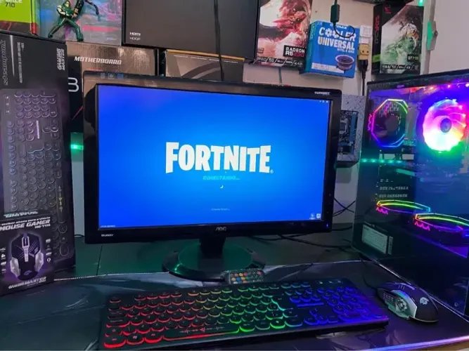 Pc gamer completo rodando tudo ( Ryzen 5 ) em até 10x sem juros