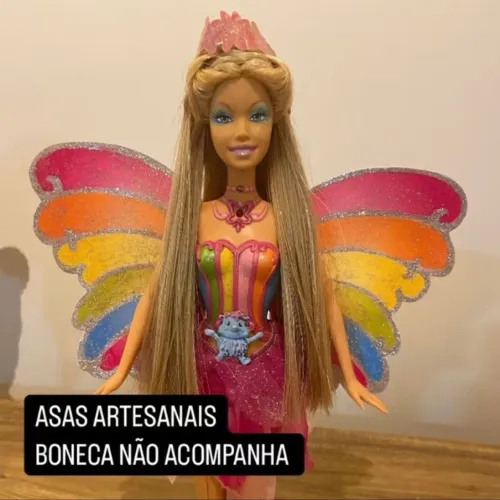 Asas para a Barbie Elina Fada do Campo do filme Barbie Fairytopia