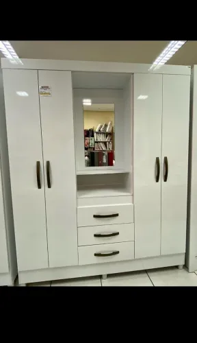Guarda Roupa Casal Branco