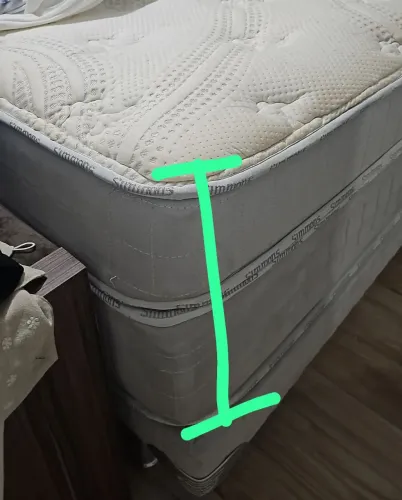 Barbada Cama Box + Base Simmons Evolution King 203x193