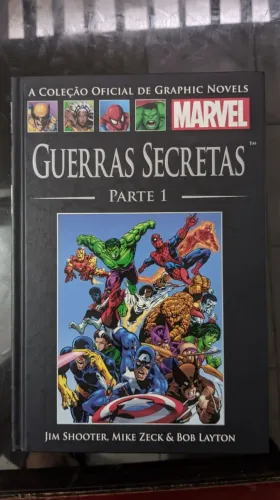 Guerra Secretas Parte 1 e Parte 2 - Coleção Oficial de Graphic Novels Marvel, n°06 e n°07