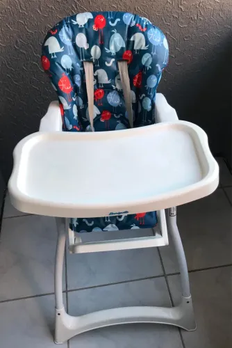 Cadeirinha de alimentação bebê burigotto