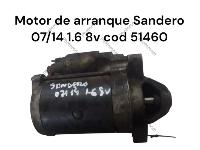 Motor de arranque Sandero 07/14 1.6 8v