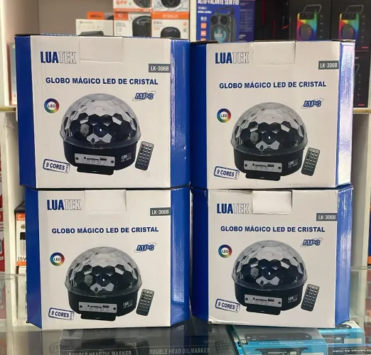 Globo Mágico LED de Cristal - Luatek LK-306B