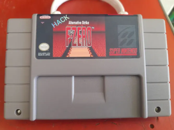 F-zero hack rom pcb original Nintendo.