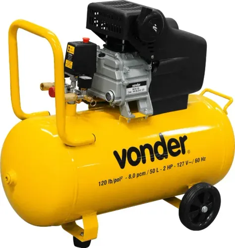 Motocompressor de ar, 8,0 pcm, 50 litros MCV 50 VONDER