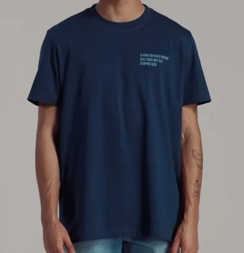 BLUSA MASCULINA AZUL YAMAHA