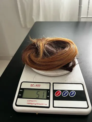 Cabelo humano para mega hair - 50cm / 51g