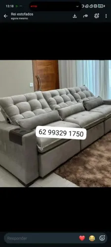 Sofá retrátil preço de fábrica