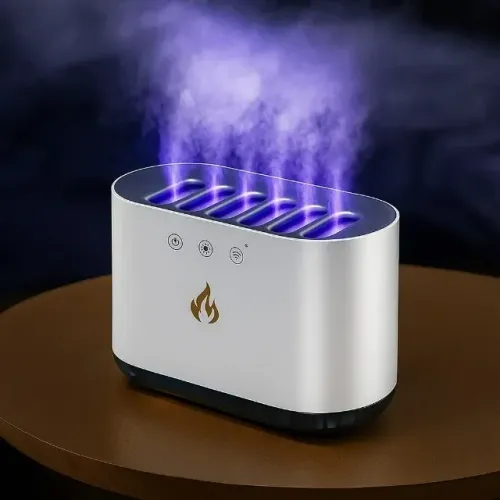 Umidificador de Ar Life Ultrassônico Portátil Led 900ml