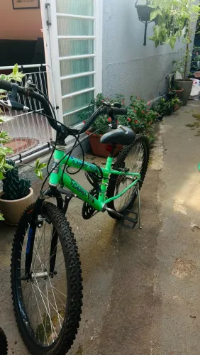 Bicicleta Verde Aro 26 (Cairu)