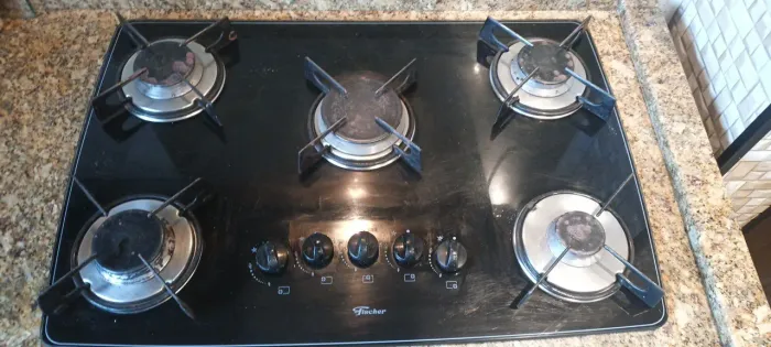Fogão Cooktop 5 bocas Fischer