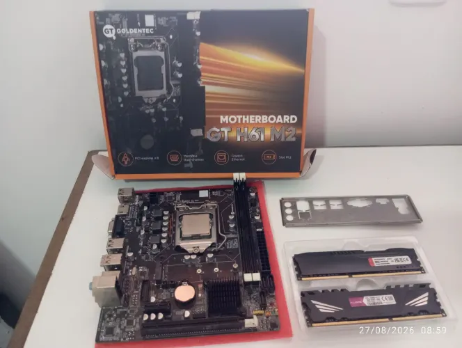 Kit placa mãe