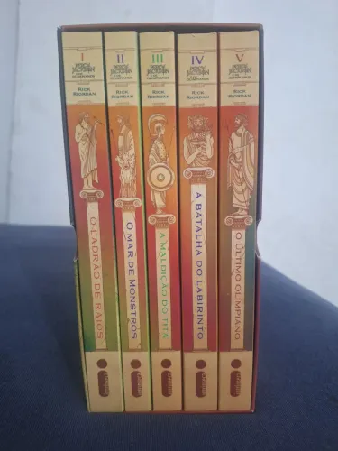 Box Percy jackson e Os Olimpianos (capas alternativas)