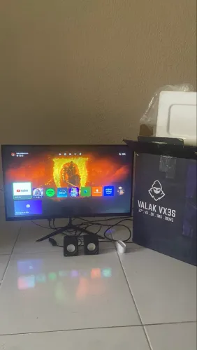 MONITOR GAMER MANCER VALAK VX3S 27? CURVO 2K 180Hz - SEMINOVO