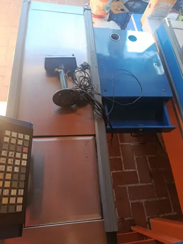 Balcão Caixa Checkout Completo com Balança Elgin Prix + Leitor e Gaveta