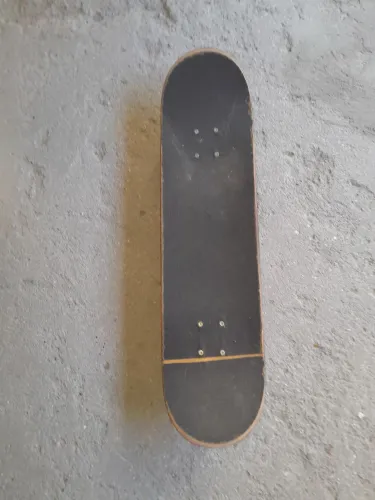 Skate de maple usado+Skate de dedo pro