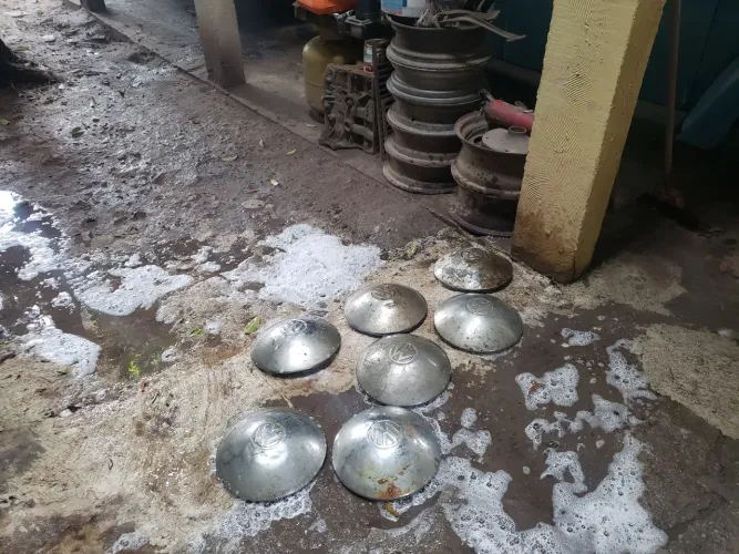 Calotas de fusca antigo