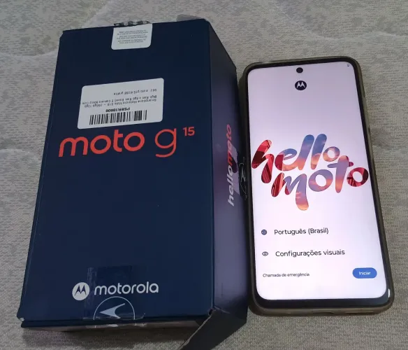 Motorola G15 com 256gb