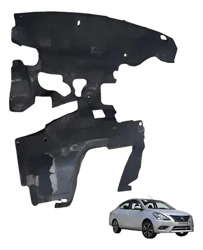 Manta Parede Corta Fogo Nissan Versa 2018 1.0 (usado) Preto