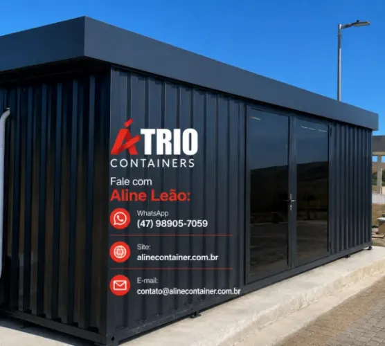 Container para Mini Mercado ou Comércio 6m