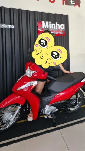 Vendo Moto Honda Biz 110i Única Dona