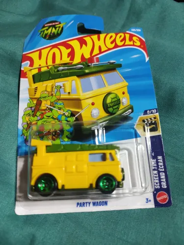 Hot Wheels Party Wagon Tartarugas Ninja