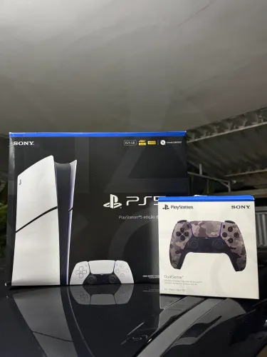 PS5 COM 5 DIAS DE USO + CONTROLE EXTRA