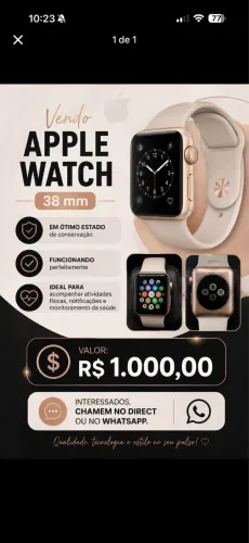 Relógio Aplle Watch 