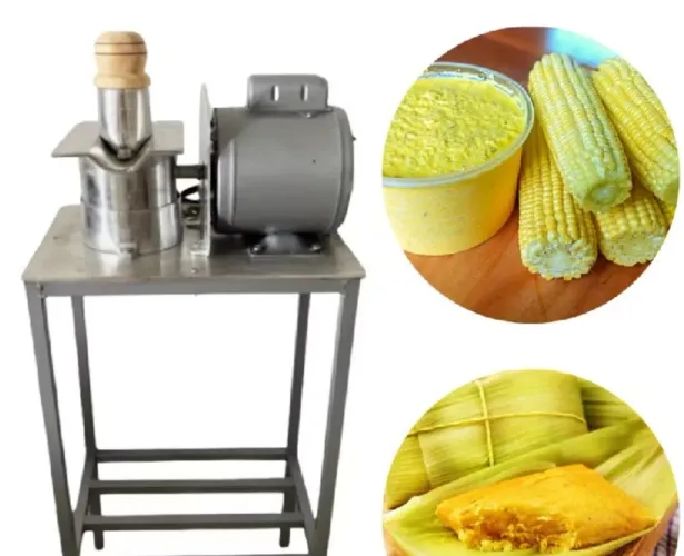 Máquina para ralar milho verde espigas