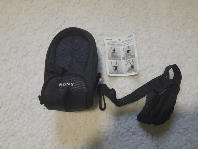 Bolsa da Sony original para câmera digital novo original. 