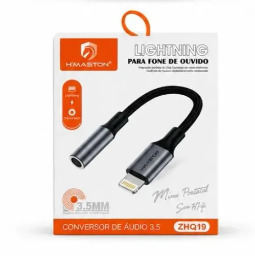 Adaptador Lightning para P2 (SOMOS LOJA)