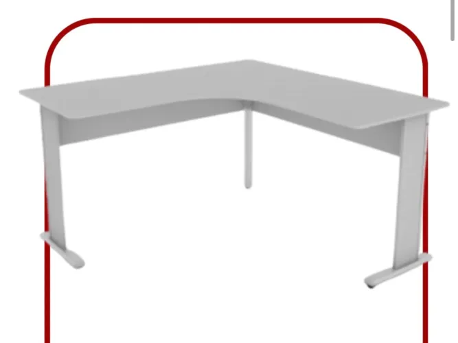 mesa em l 1,40 x 1,40