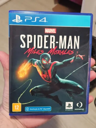Spider Man Miles Morales Playstation 4 PS4 Mídia Física Original
