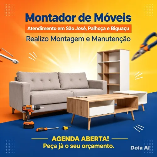 Montador de moveis e outros reparos