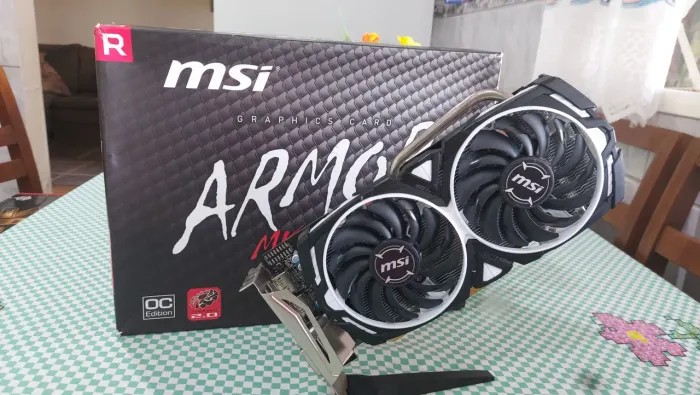 RX 580 8GB GDDR5 MSI (leia descrição...)