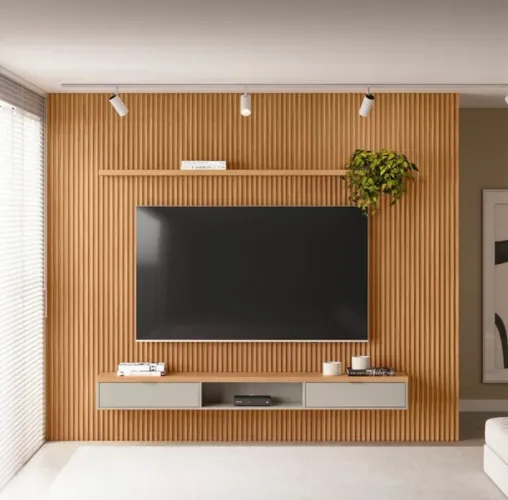 Painel Decorativo Ripado Ajustavel