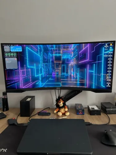Monitor Gamer Samsung Odyssey G5 32" Curvo QHD 144Hz
