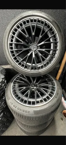 Rodas AMG Preta  21? Originais Mercedes benz