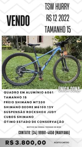 Bicicleta TSW