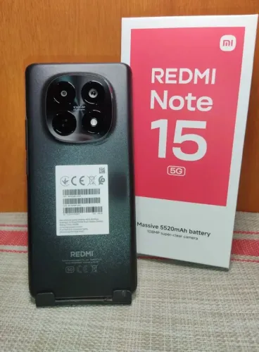 XIAOMI NOTE 15 5G 256GB 8GB VALOR PROMOCIONAL