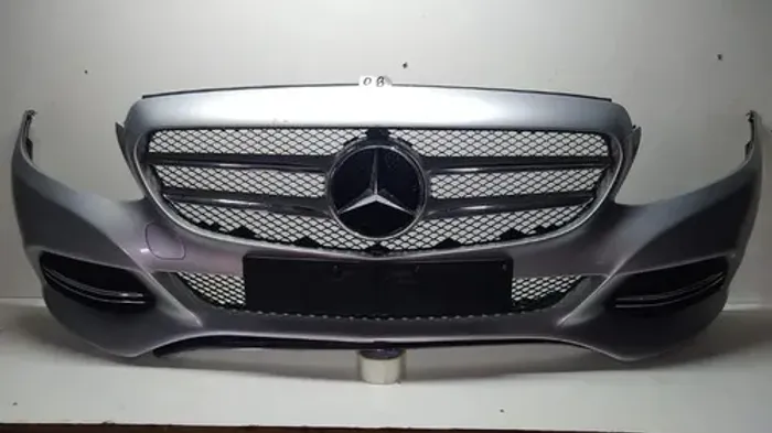 Parachoque Dianteiro Mercedes Benz C180 2015 W205 Prata